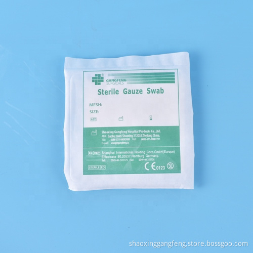 Coton de fonctionnement hémostatique propre 10x10 stérile stérile